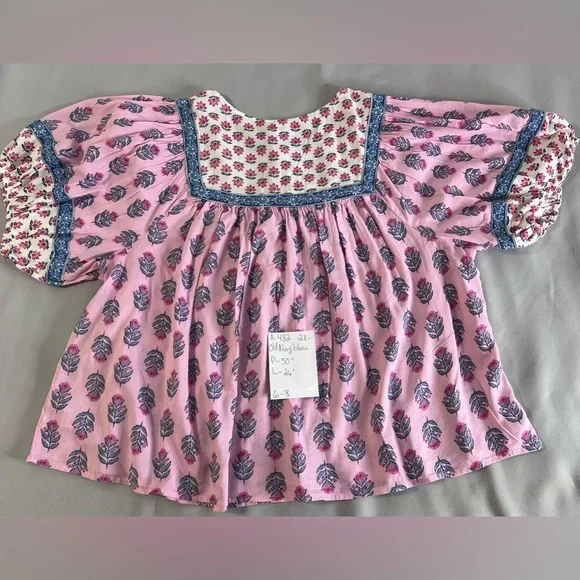 Old Navy Pink Floral Blouse - Picture 10 of 10